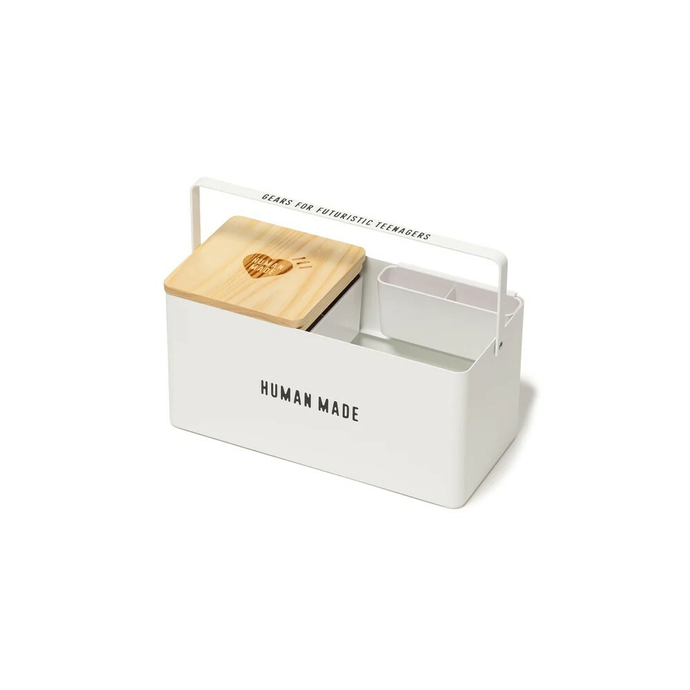 HUMAN MADE MAKEUP TOOLBOX 居家膠囊系列 帶鏡 收納盒 化妝盒 HM26GD105