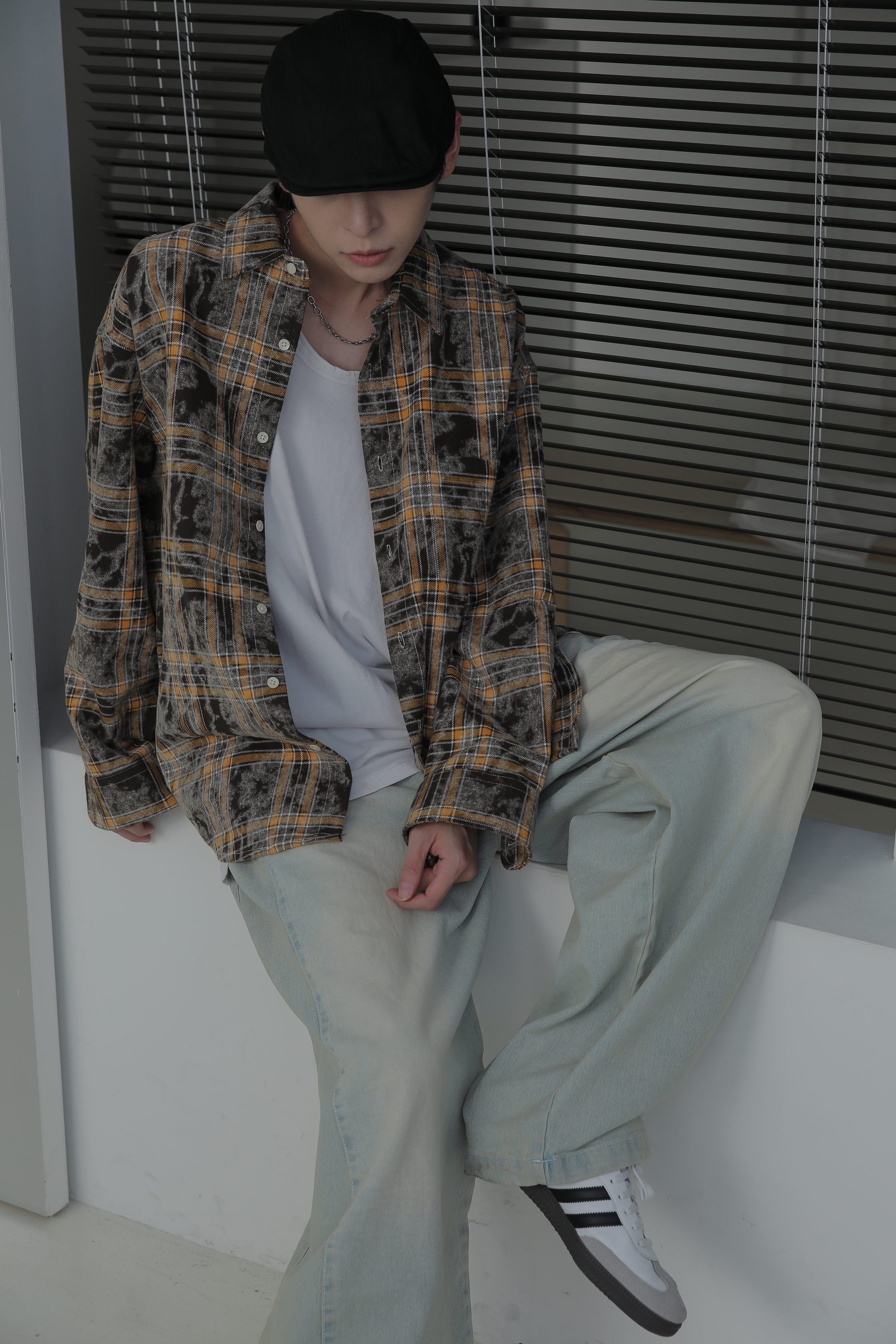 Vintage Dirty Dyed Overshirt #襯衫