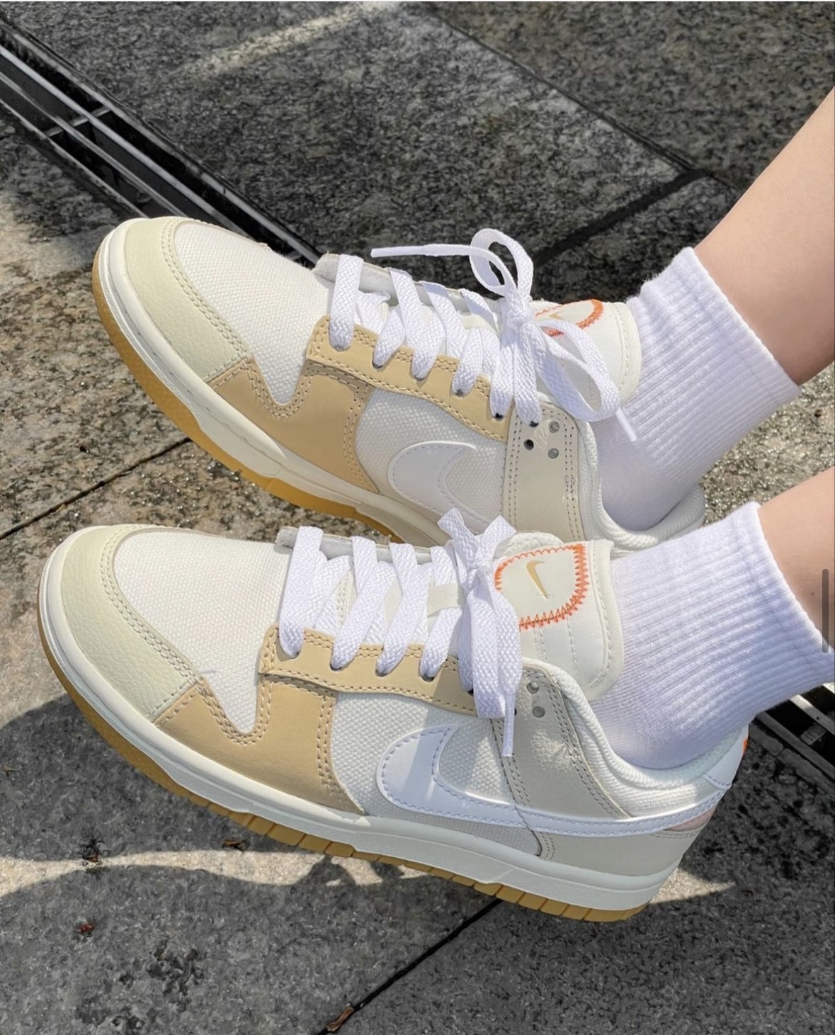 Nike Dunk Low 奶茶拼接 椰奶 拼接 反光 男女款 FJ5475-100/預購