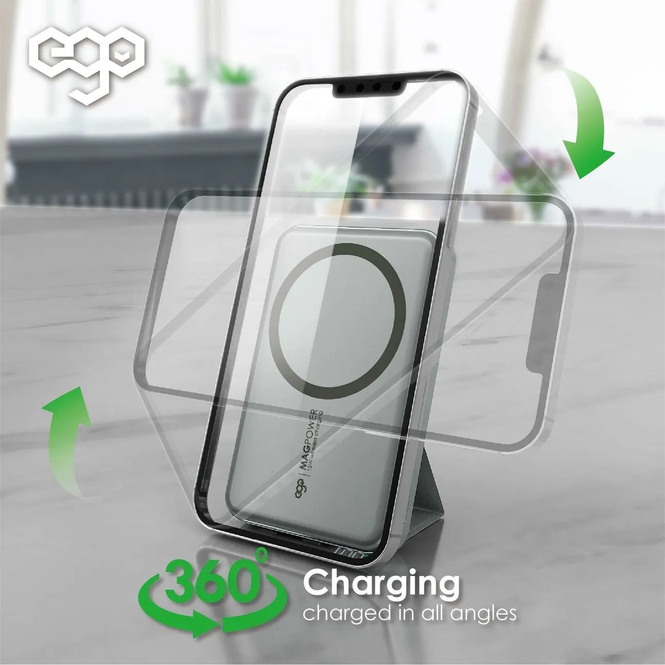 EGO MAGPOWER 3.1代12000mAh magsafe數顯行動電源