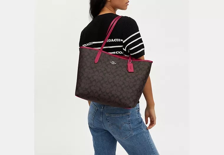 【預購】COACH F011812 City Tote托特包