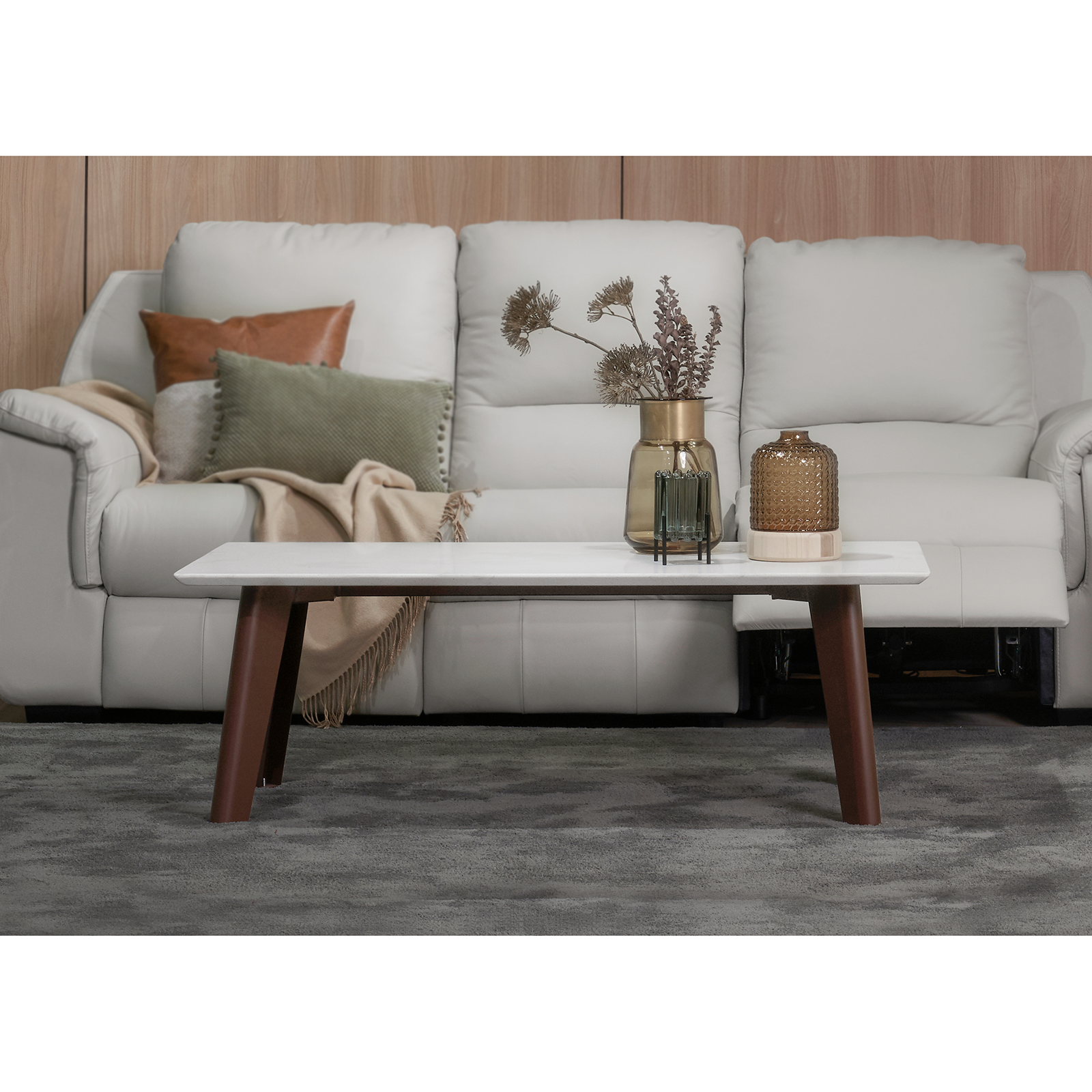 Kay 白石英正方几〔CB342B〕