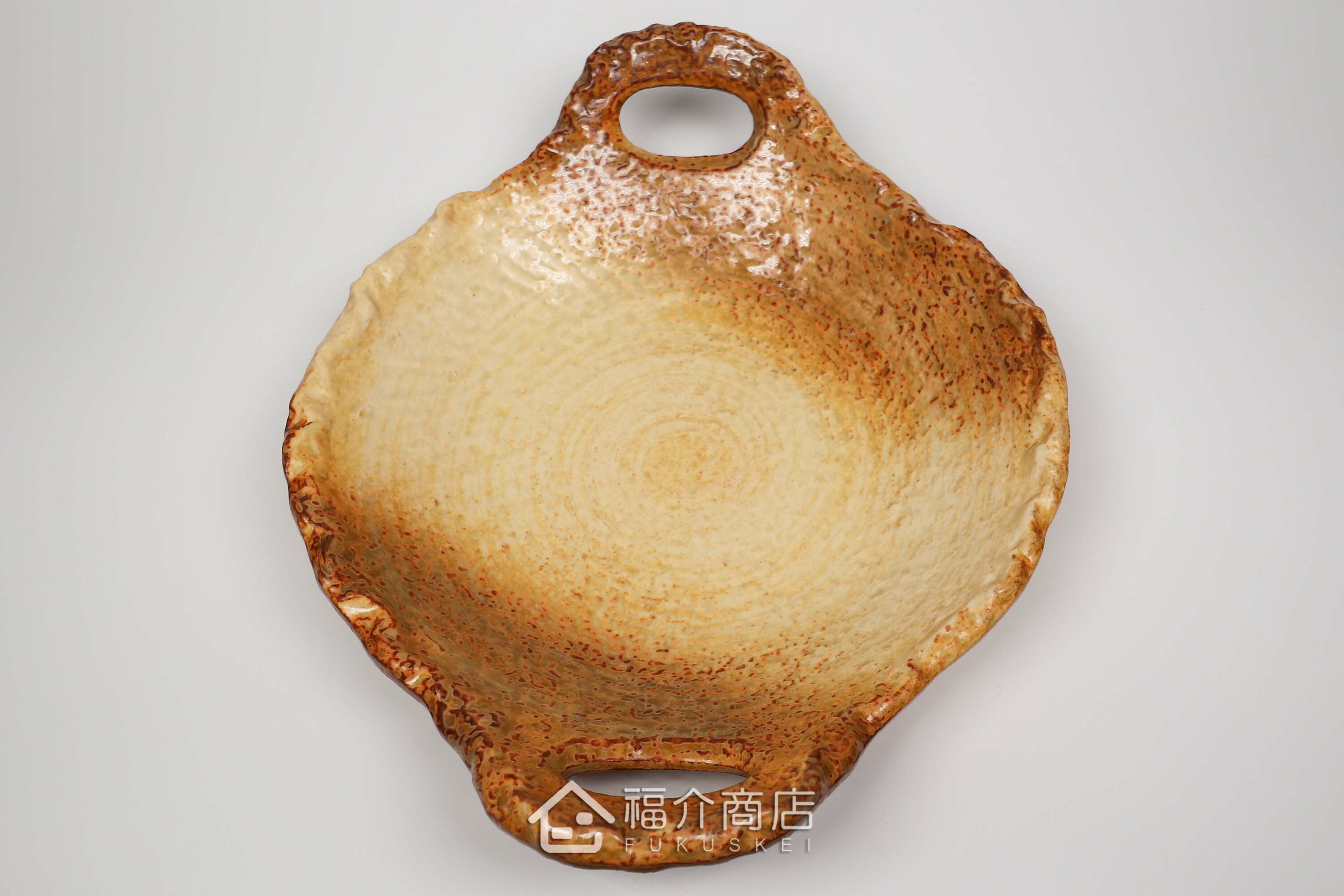 可以直火加熱烹調做煎肉、大阪燒、海鮮料理的耐熱陶盤