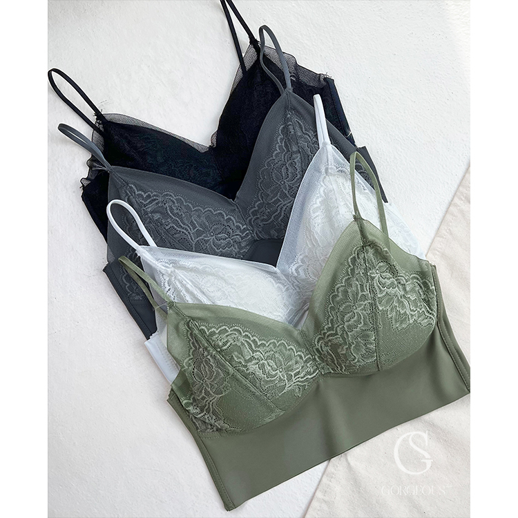 G1131 現貨「 SEXY蕾絲可調罩杯內衣」