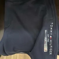 [S] TOMMY HILFIGER LOGO SWEAT SHORTS,NAVY, 78J8241-411 [FINAL SALE] (STH570)