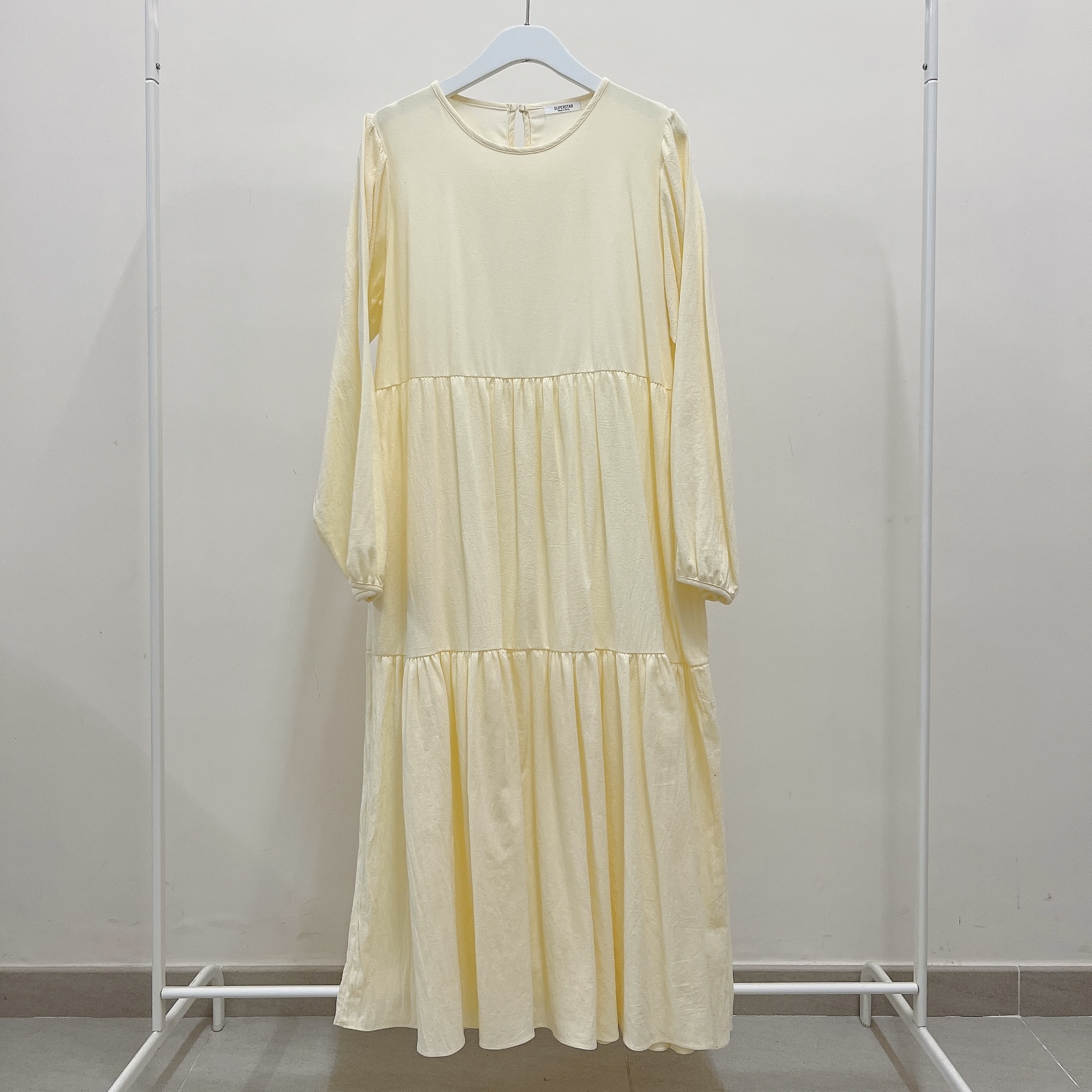 現貨 | 素色蛋糕長袖 O P S (四色入)