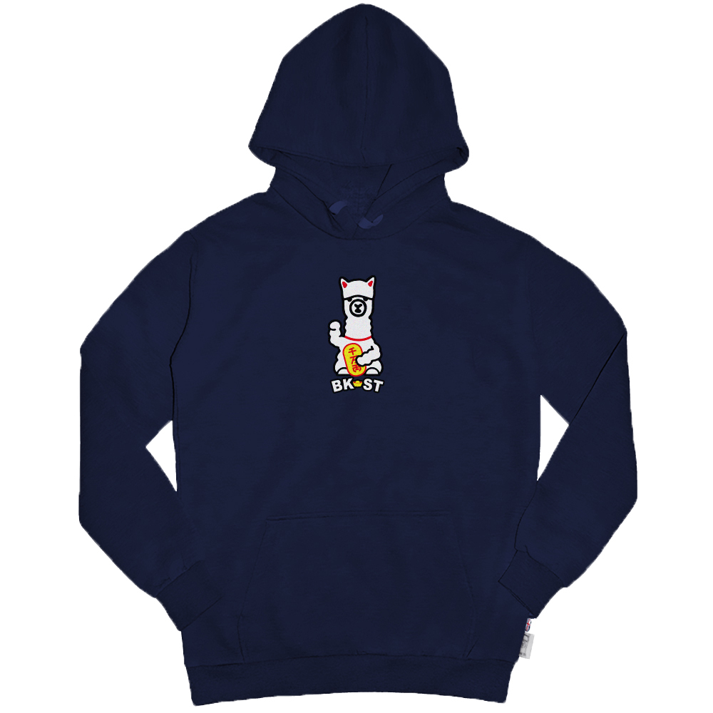 Fortune Alpaca 招財駝 高磅數長袖帽T