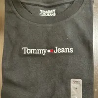 [S] TOMMY HILFIGER TJ LOGO COTTON BABY T-SHIRT,BLACK, 76J4318-001 (STH584)