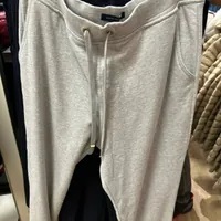 [S] TOMMY HILFIGER SIGNATURE STRIPE-CUFF SWEATPANT,GREY, 76J3061-030 (STH585)