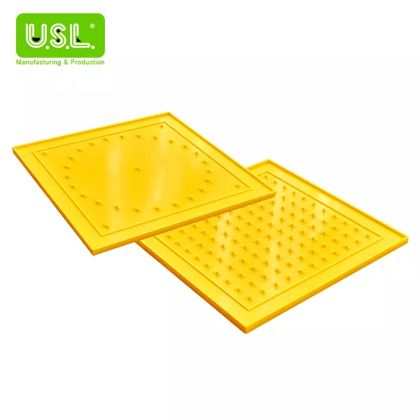 《 USL遊思樂教具 》【釘板】顏色釘板系列 15CM雙面釘板(6色,6PCS)