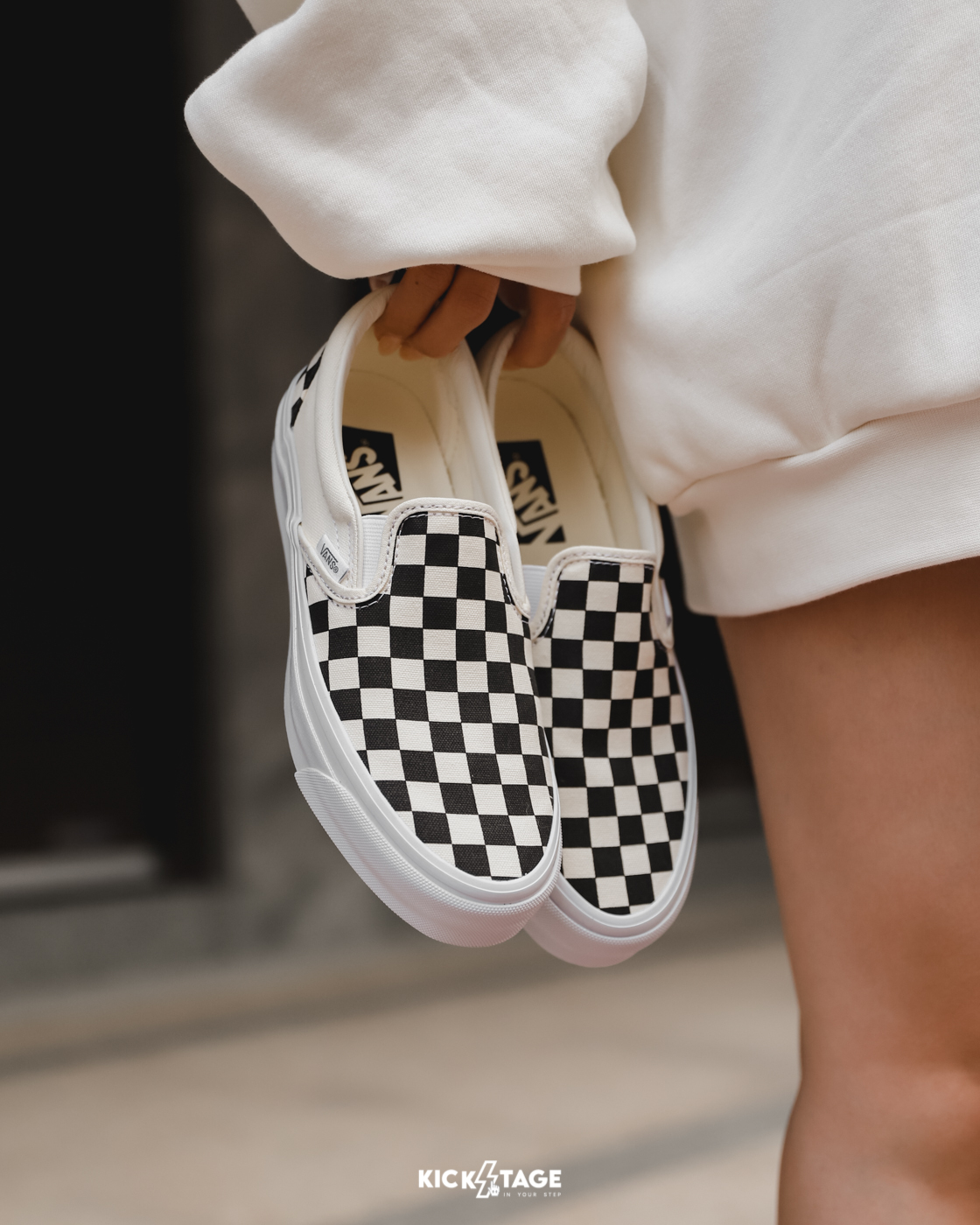 [特價售出無退換] 男女鞋 VANS SLIP-ON REISSUE 98 LX 棋盤格 經典款 基本款 帆布 懶人鞋 休閒鞋【VN000CSE2BO】25SALE