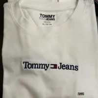 [S] TOMMY HILFIGER TJ LOGO COTTON BABY T-SHIRT,MILKY WAY, 76J4318-110 (STH588)
