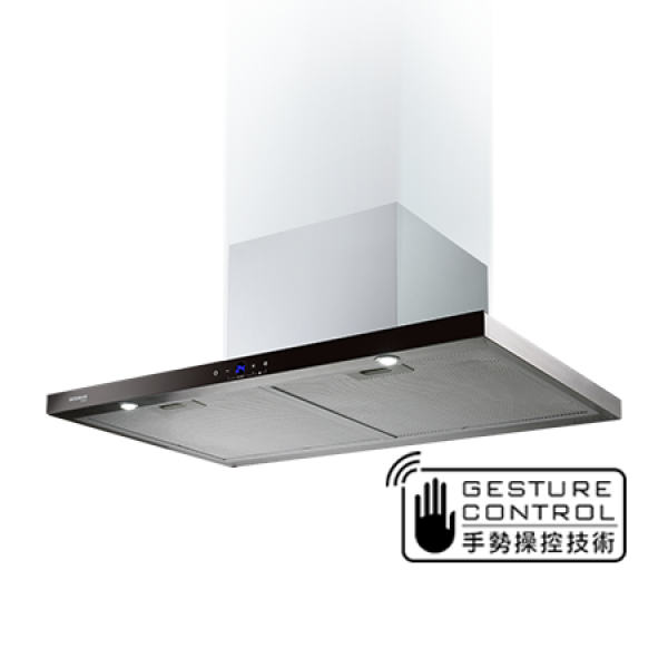 German Pool 德國寶 RDS-6356 60厘米 超薄煙囪式智能變頻抽油煙機