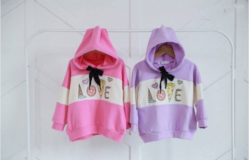 (現貨) LBK-7088 LOVE 有帽衛衣