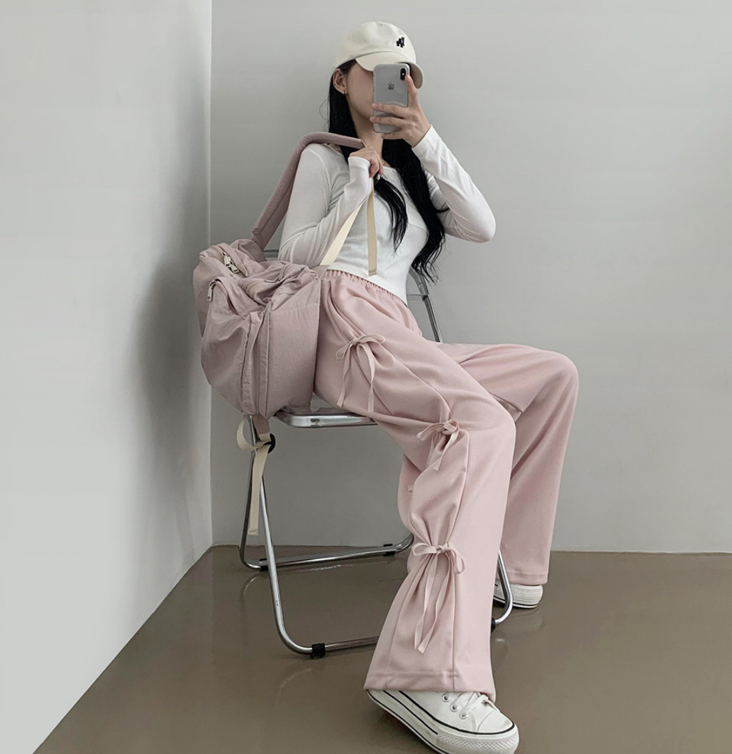 KR SPRING RIBBON PANTS (7 COLORS)