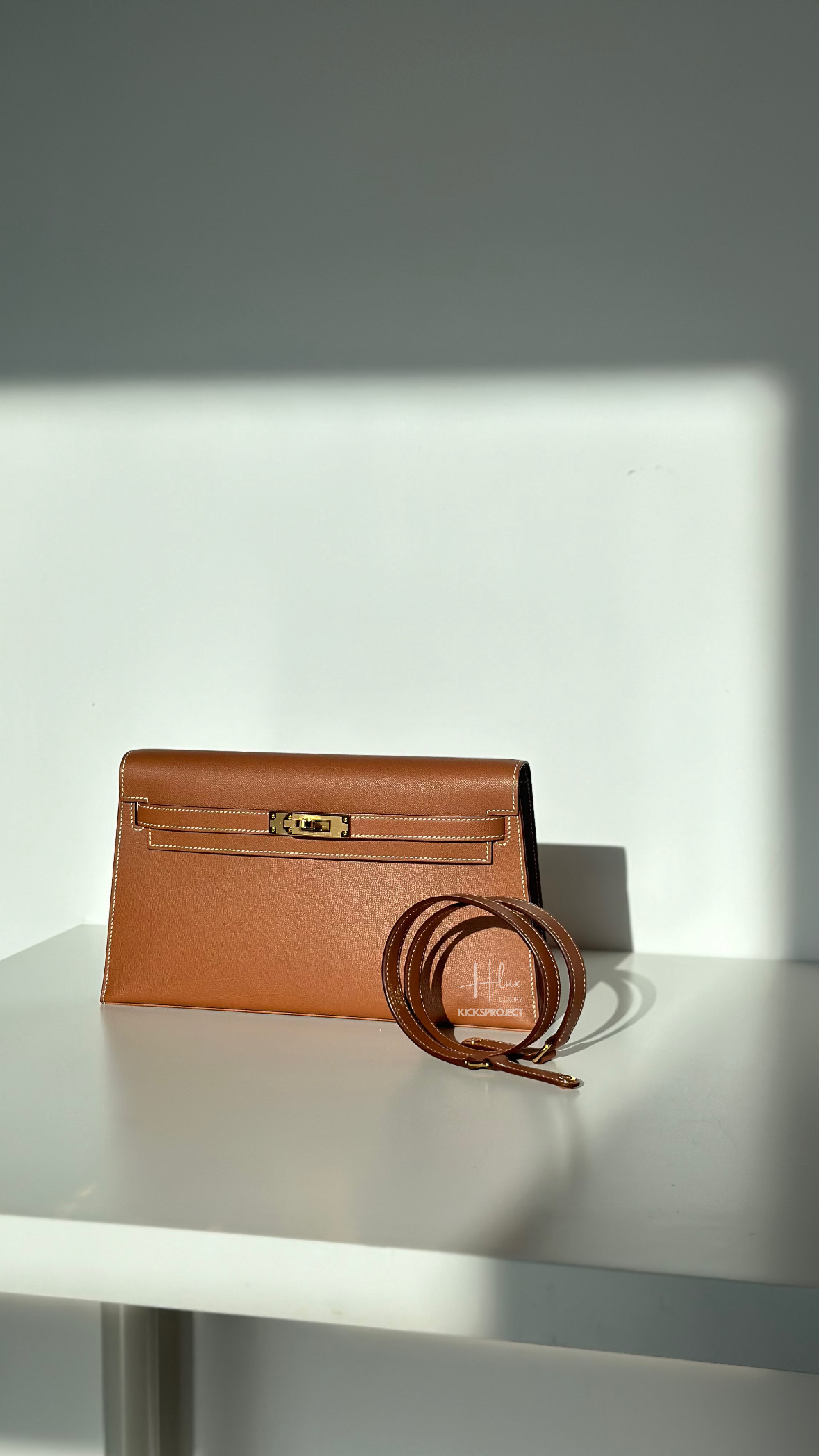 Hermes Kelly elan gold 37 金扣