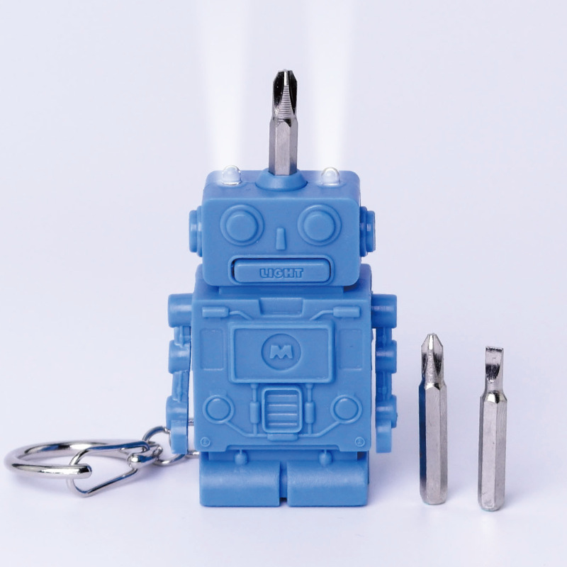 機器人隨身工具組LED鑰匙圈