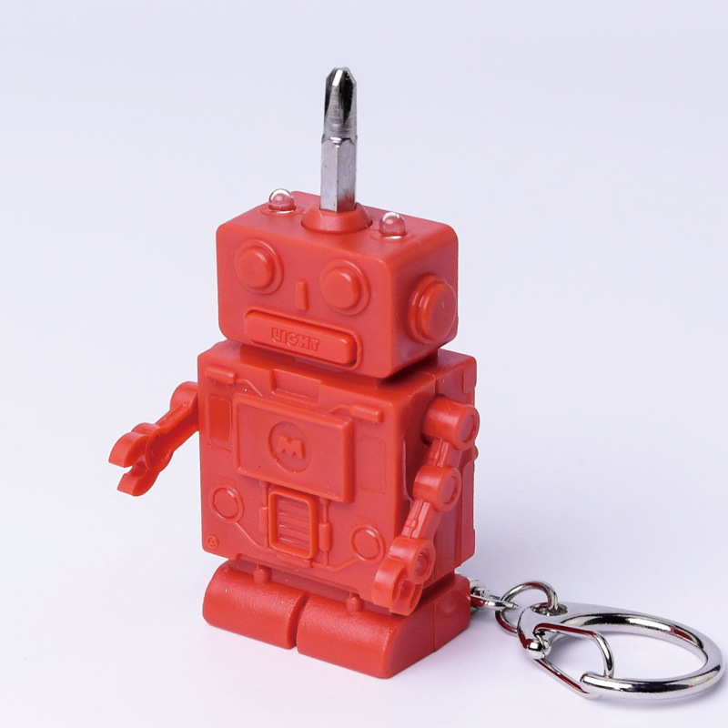 機器人隨身工具組LED鑰匙圈