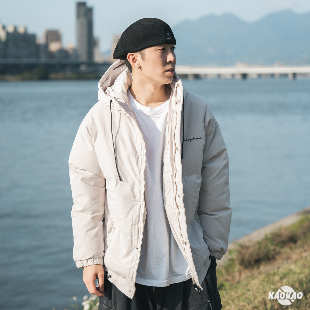 『現貨』NATURE 港風百搭 羽絨外套 抽繩 冬季新款