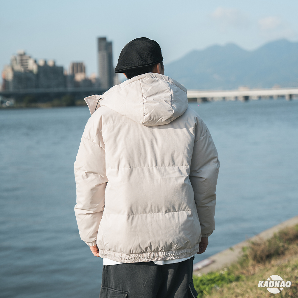 『現貨』NATURE 港風百搭 羽絨外套 抽繩 冬季新款