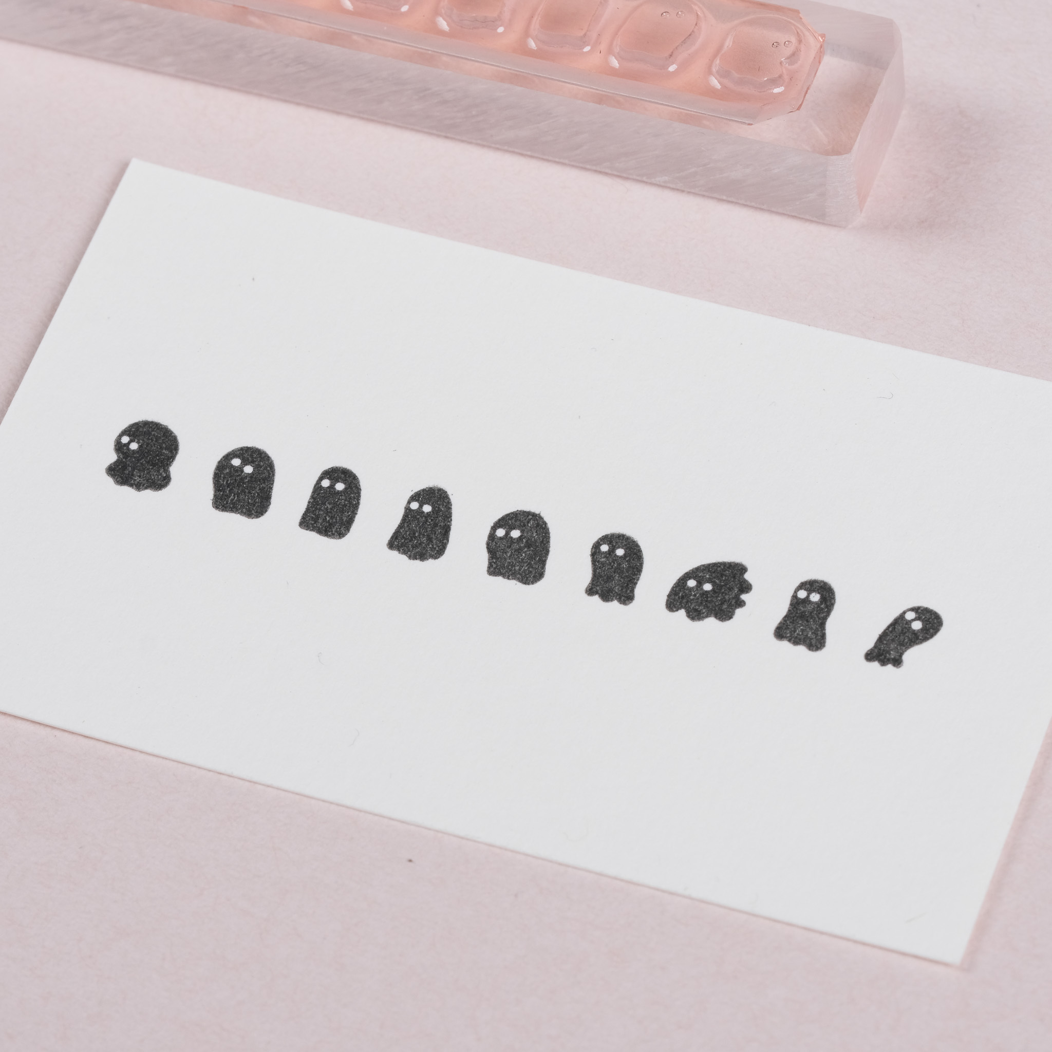 超迷你不明物體排排站 膠版印章 / 一分之一工作室 / 臺灣