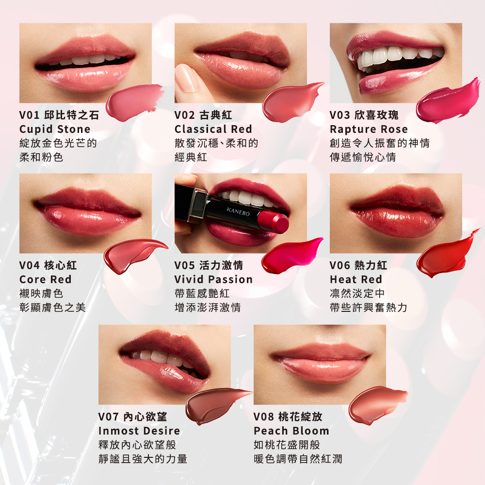 KANEBO 星燦嫣紅活力唇膏