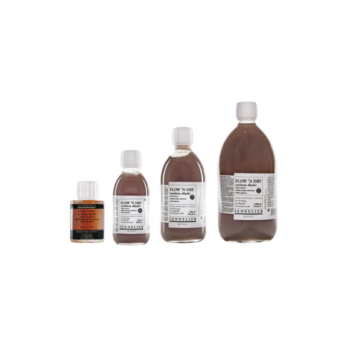 法國 SENNELIER 申內利爾 醇酸樹脂 75ml 250ml 500ml 1L