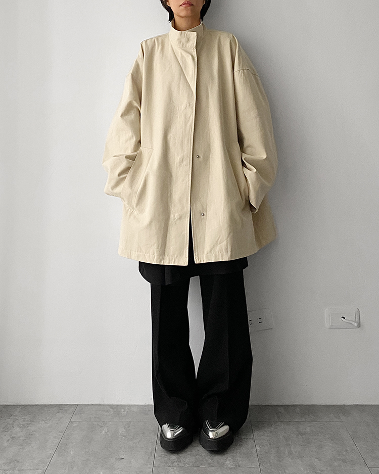 MFO-2456 日系風衣外套 ᴋʜᴀᴋɪ