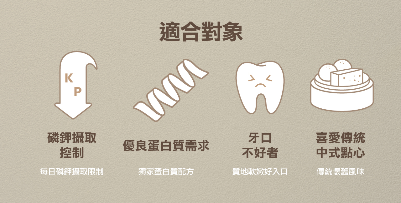 奇美【磷鉀友善】中式餐點-適合對象