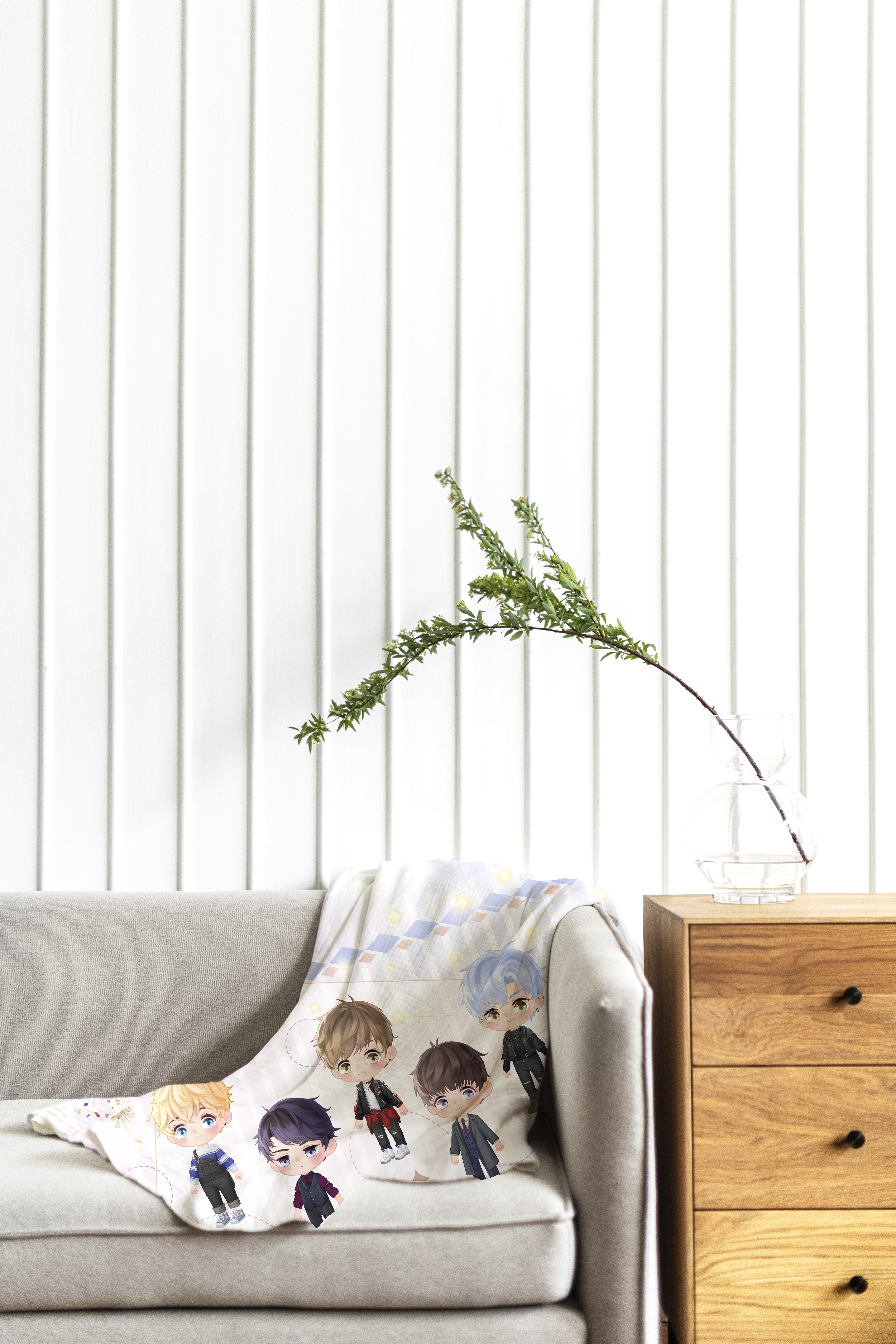 戀與製作人-巨大毯子-戀與愛世界