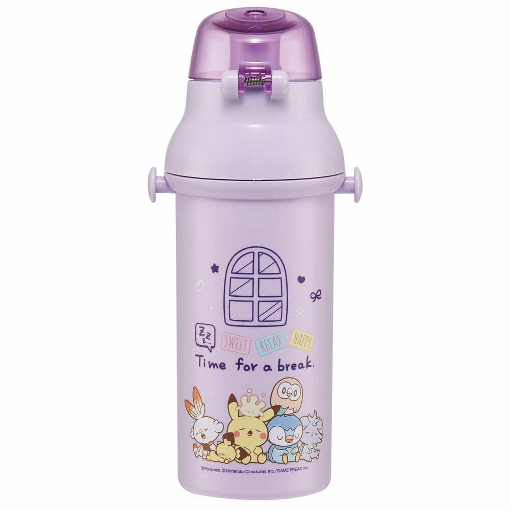日本製 Skater Pokemon抗菌直飲水樽480ml