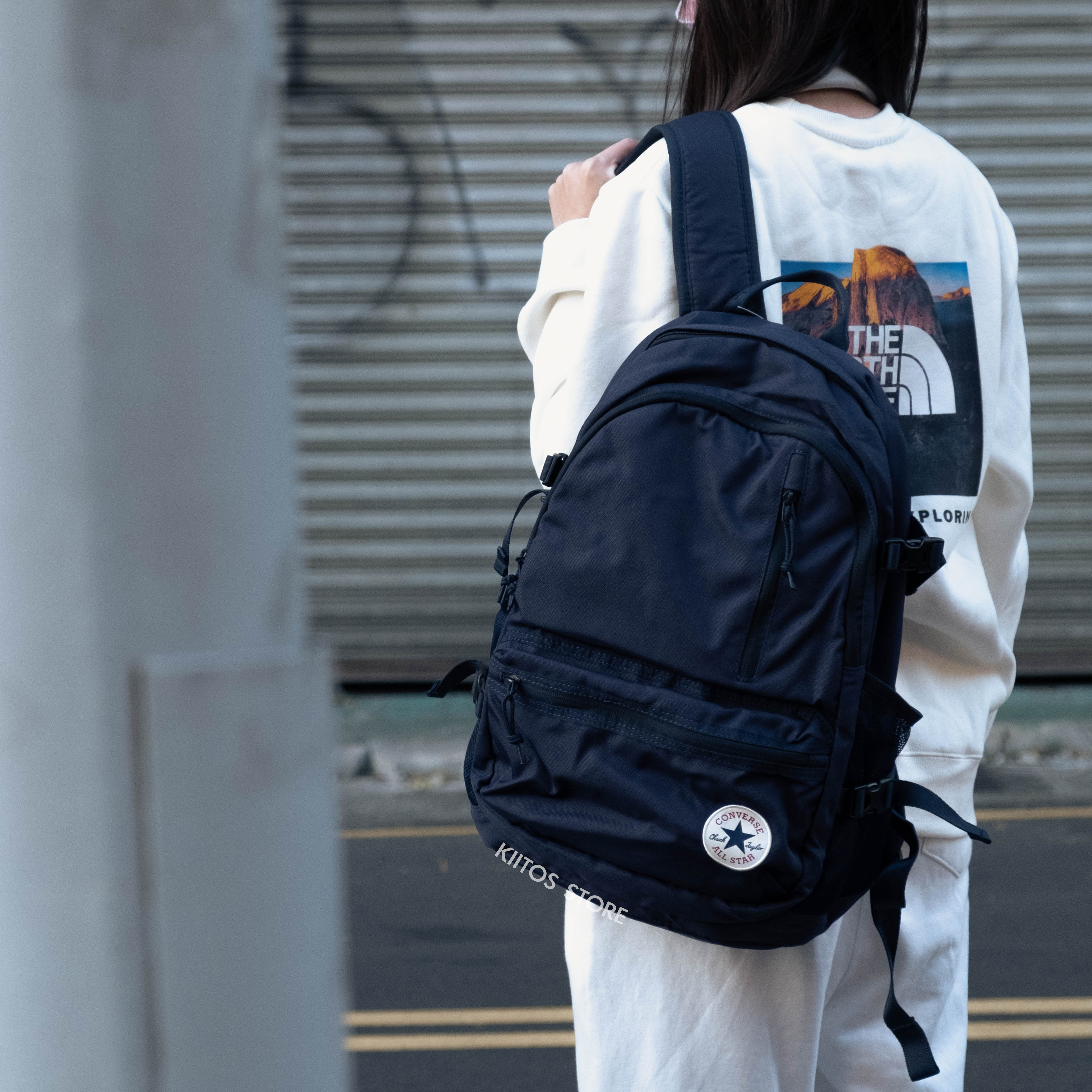 Converse Straight Edeg 經典 後背包 雙肩包 書包 UA5797-023