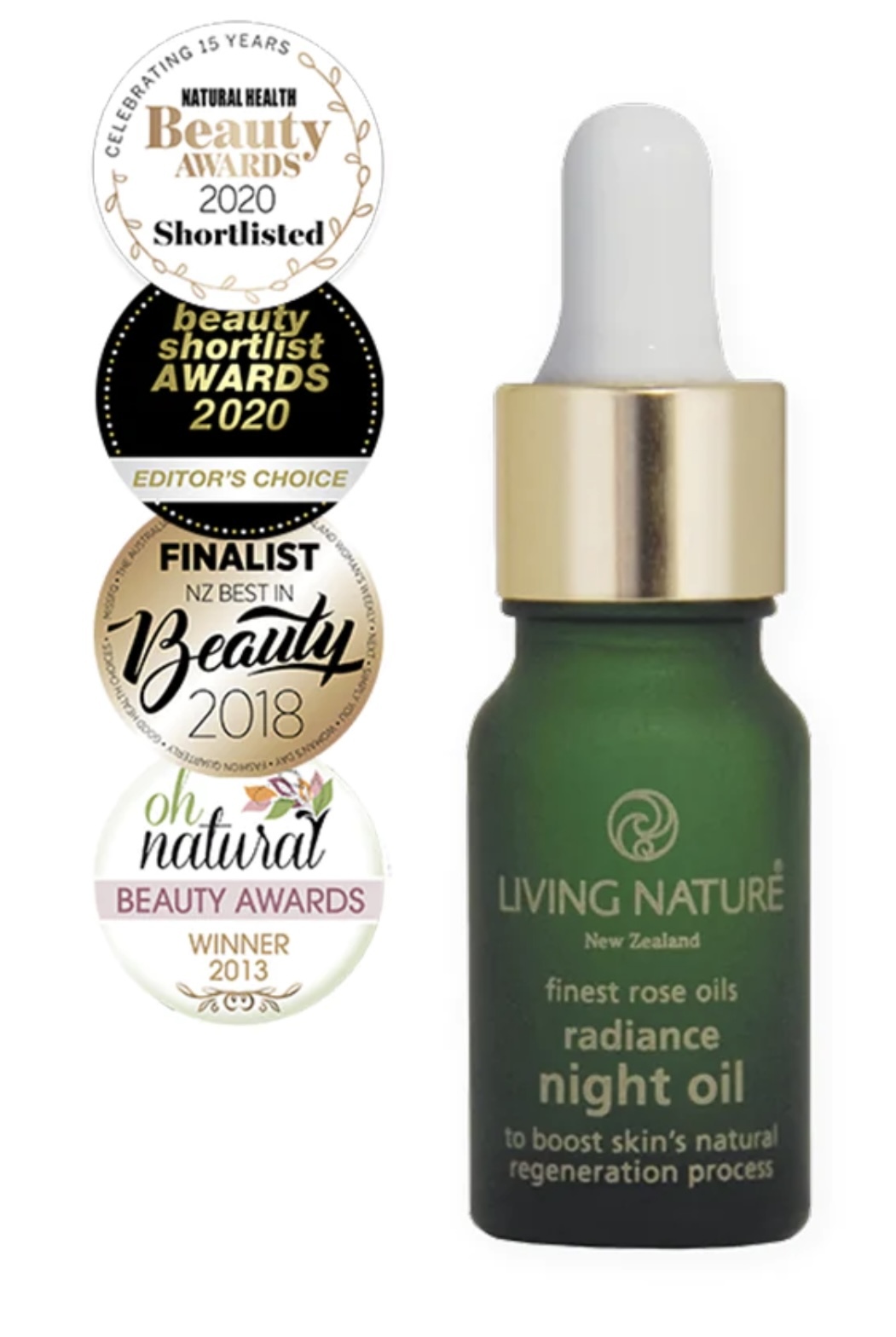 Living Nature Radiance Night Oil 亮肌修復精華油 18ml
