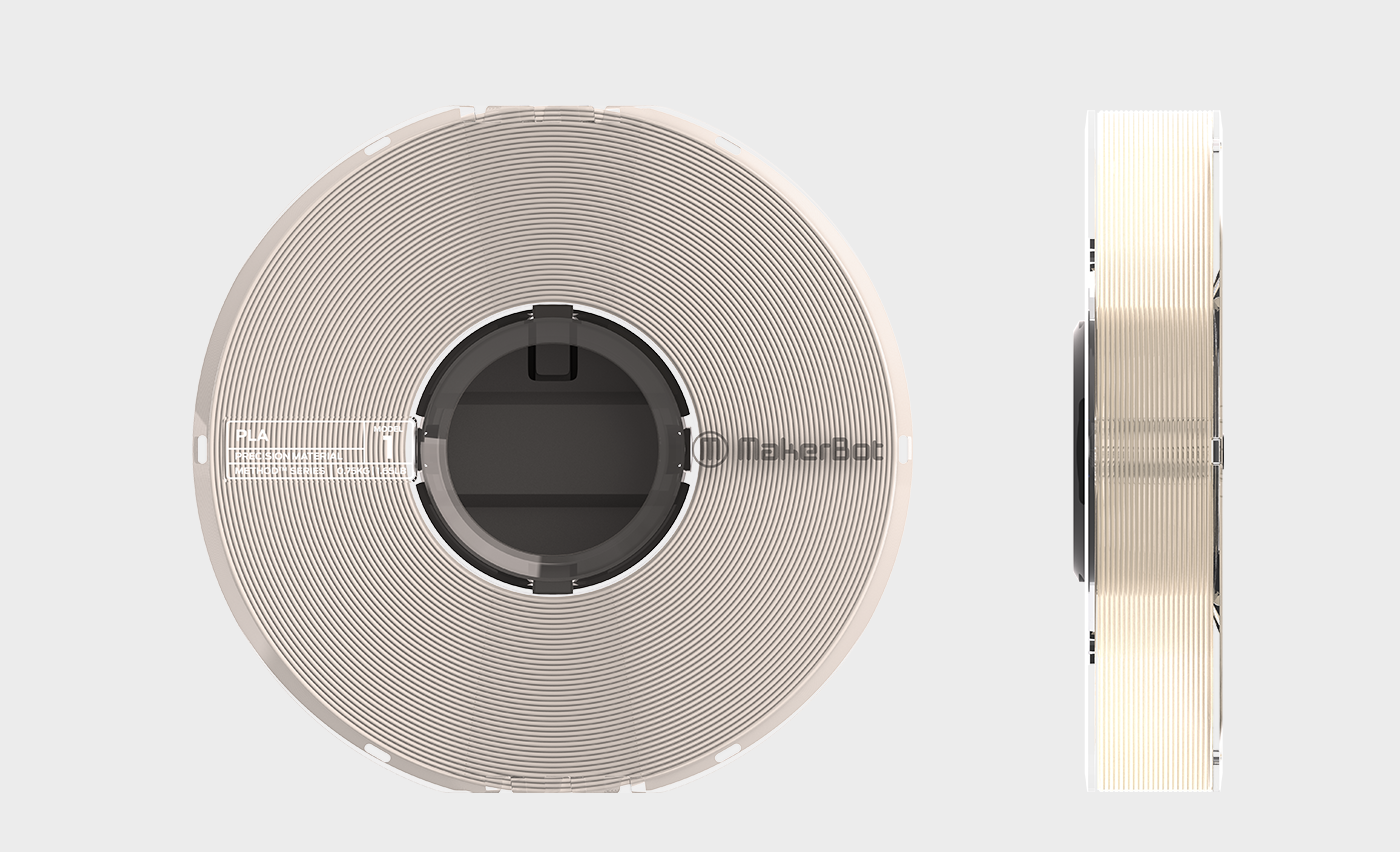 DTSL_UltiMaker_MakerBot_METHOD_PLA_Natural_Front_Slide