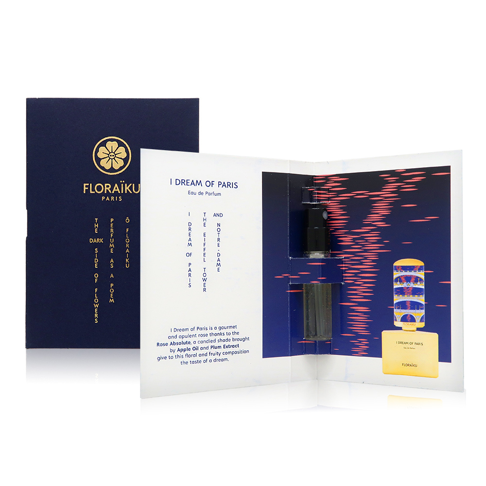 [即期優惠] Floraiku I Dream Of Paris 夢迴巴黎淡香精 EDP 1.5ml 效期至2026.11