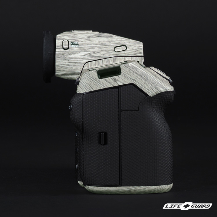 FUJIFILM GFX 100 II 貼膜細節圖，LIFE+GUARD 專機專屬設計開版