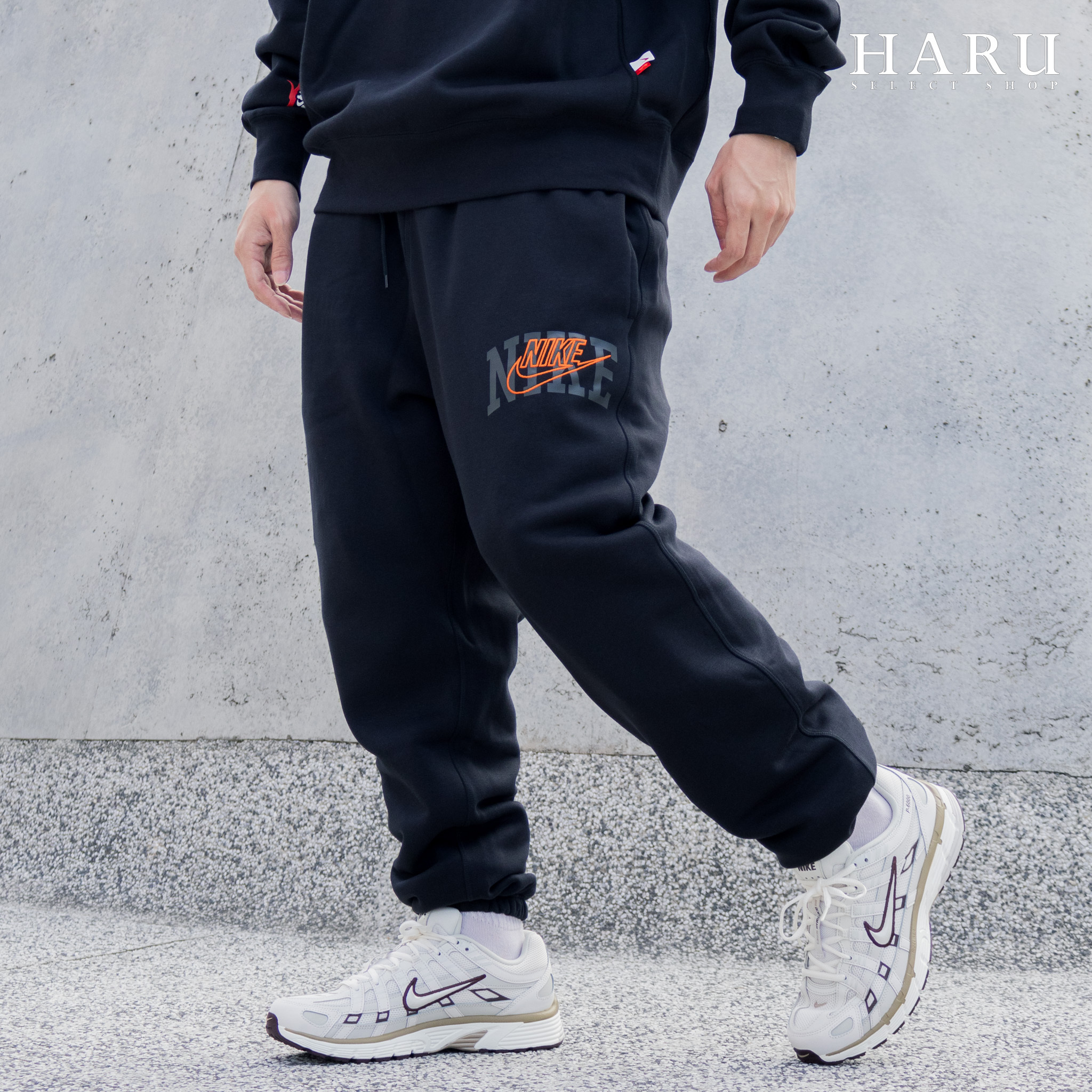 Nike Club Fleece 長褲 刷毛 縮口 棉 印花  南修休閒運動長褲 FV4454-010