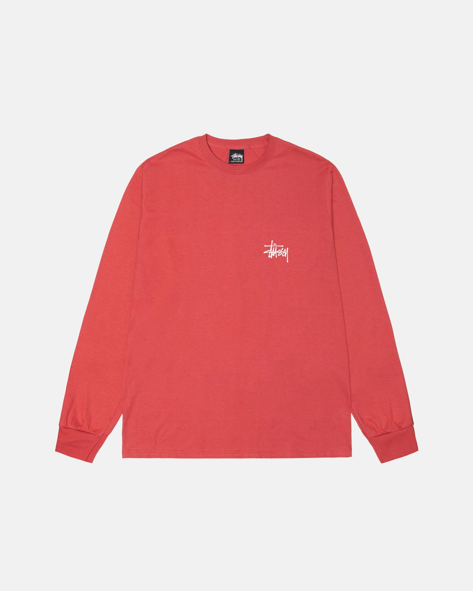 2023AW STUSSY BASIC STÜSSY LS TEE 199500 基本款正反LOGO 長T