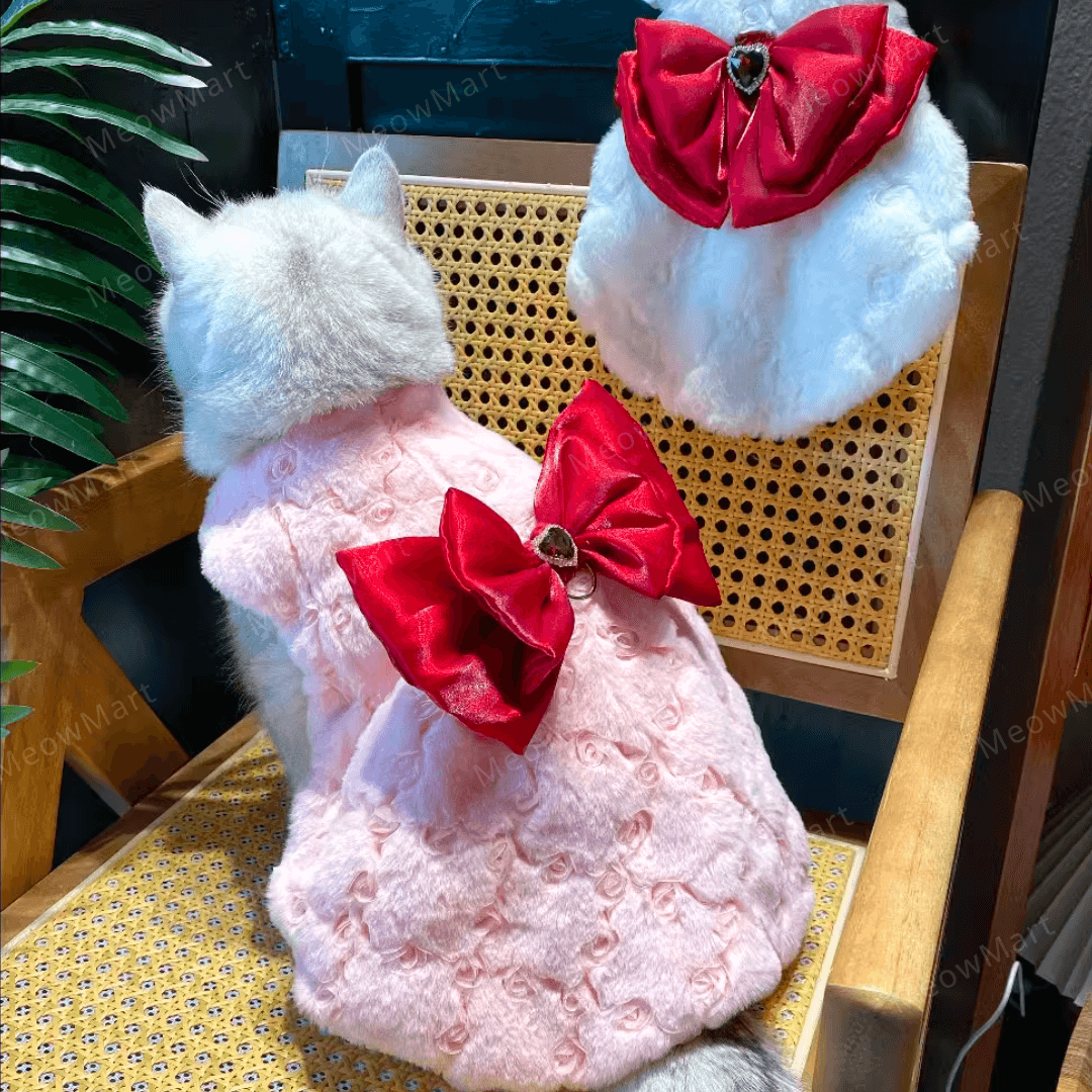 紅寶石蝴蝶寵物公主裙