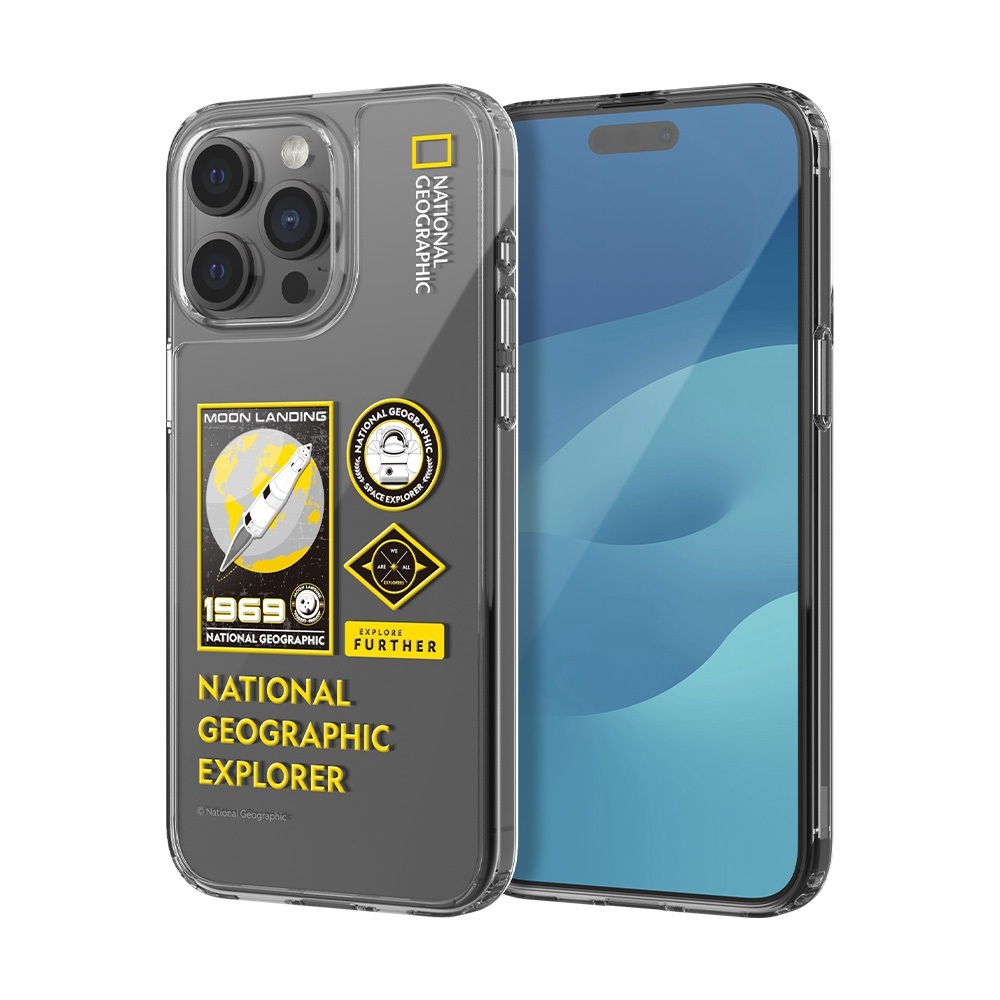 國家地理 | Wappen 保護殼 iPhone 15系列 | 1969/山脈/遠征【National Geographic 台灣總代理】
