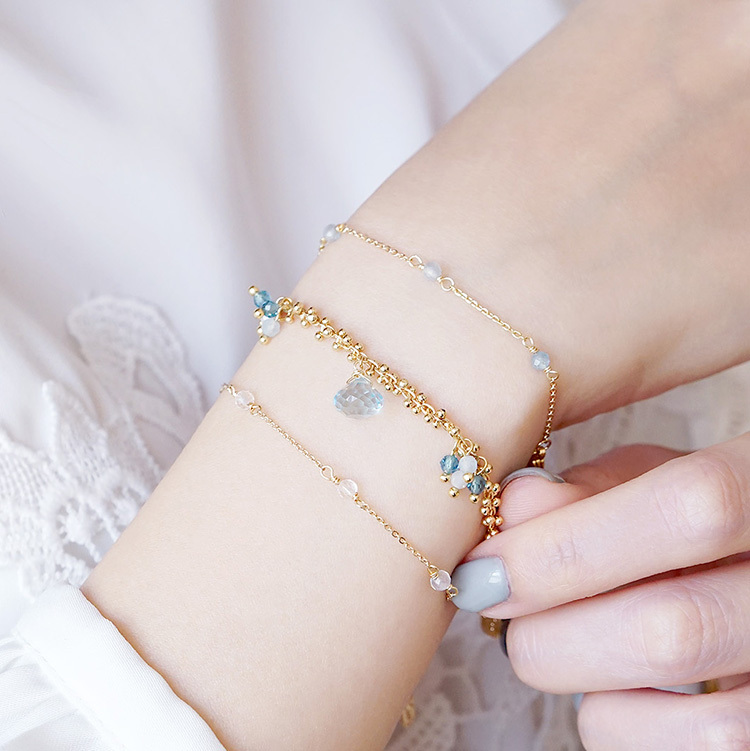 《官網限定》繁花序曲 · 離蔚 – 托帕石 – 手鍊