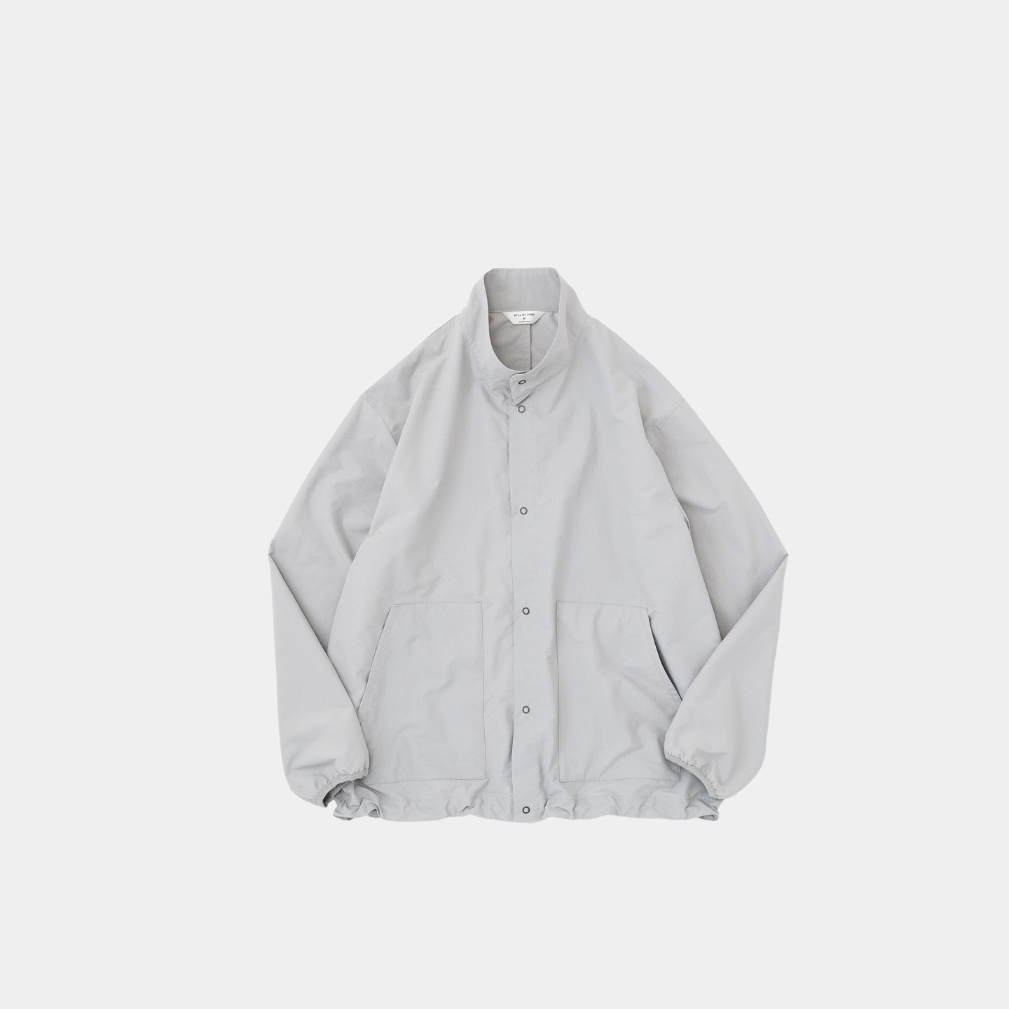STILL BY HAND - STAND COLLAR BLOUSON / 2COLORS