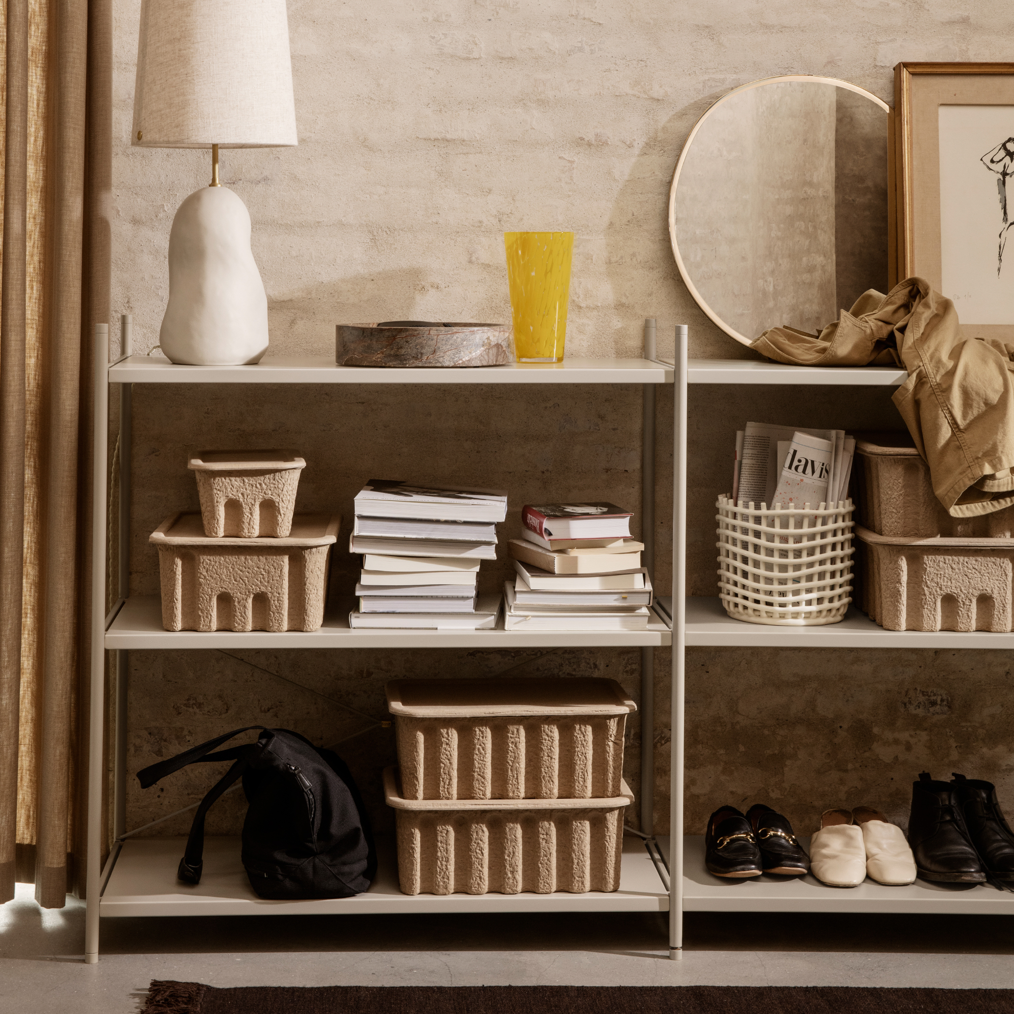 (預購) 帶蓋 / 收納盒 - 兩入組 by Ferm Living