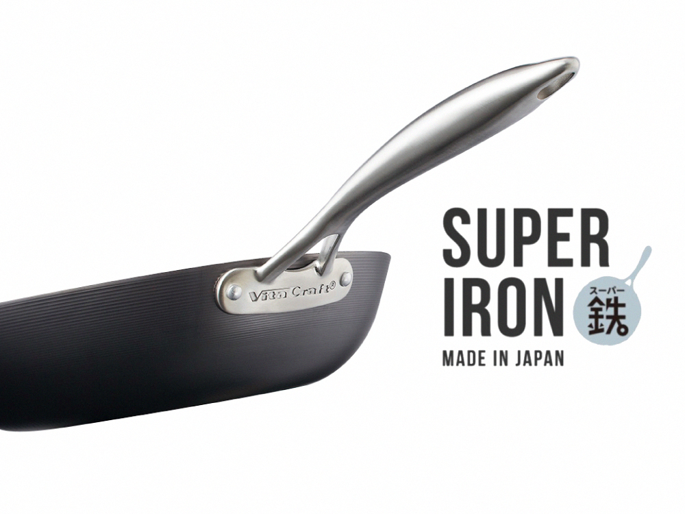 《VitaCraft》Super Iron系列 無塗層單柄玉子燒鍋