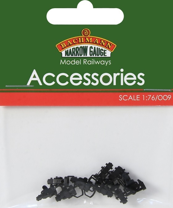 Bachmann 396-001 OO-9 scale 窄軌連結勾.10入
