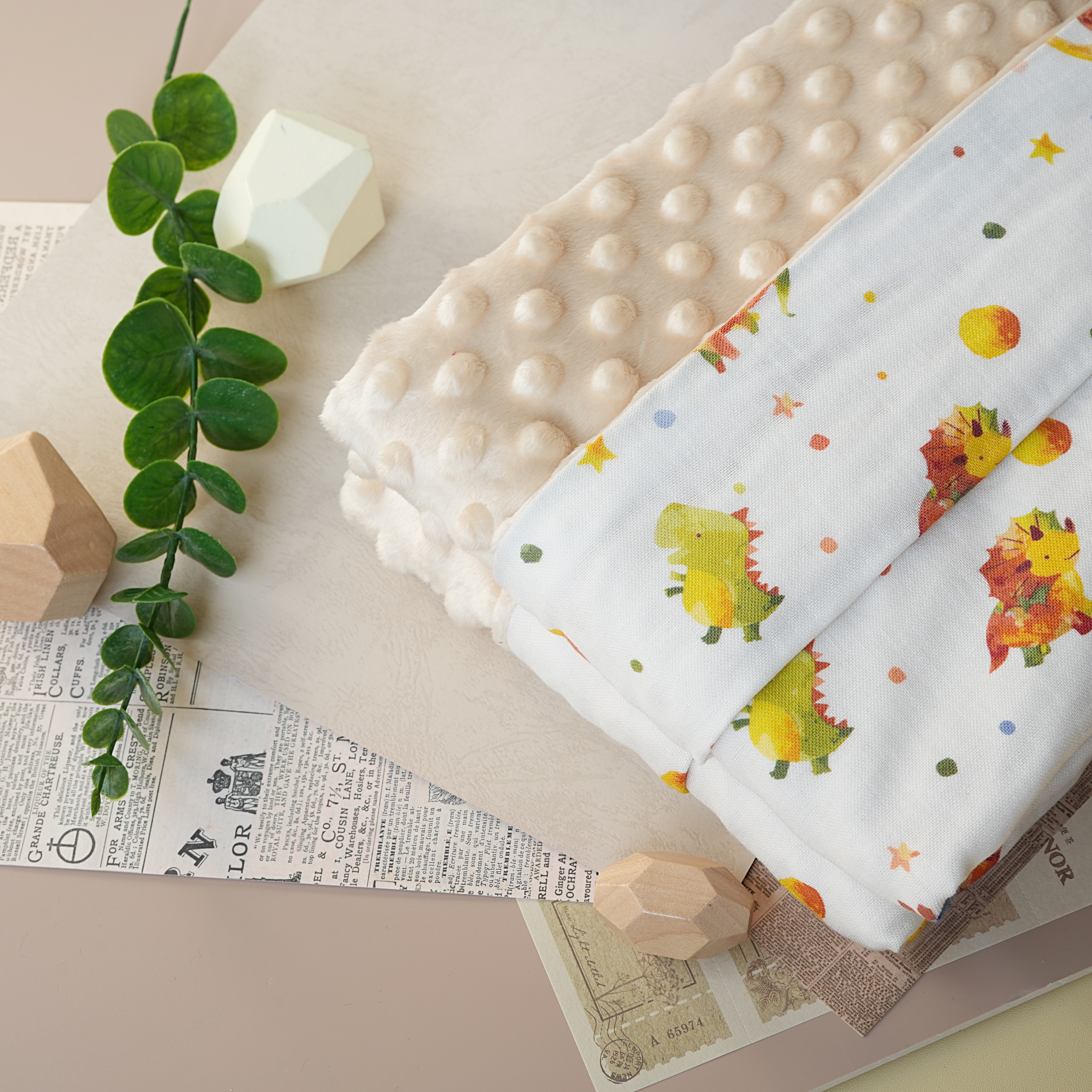 Hi Y.P store-舒眠毯-獨家設計款-恐龍星球