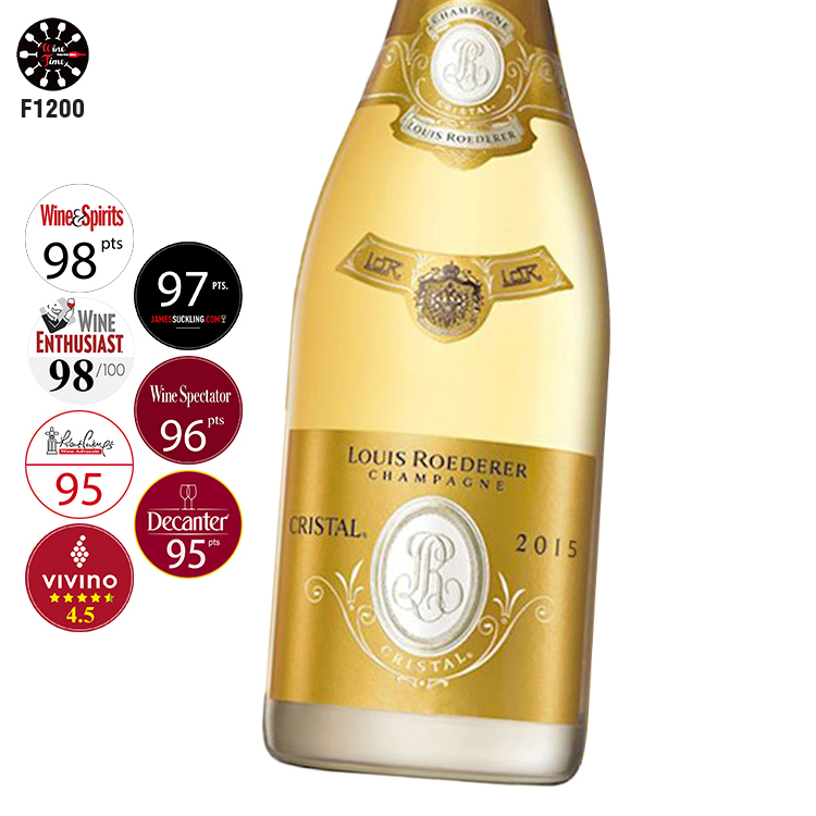 Louis Roederer Cristal Brut Champagne 2015 | Louis Roederer 旗艦酒款 | 水晶香檳