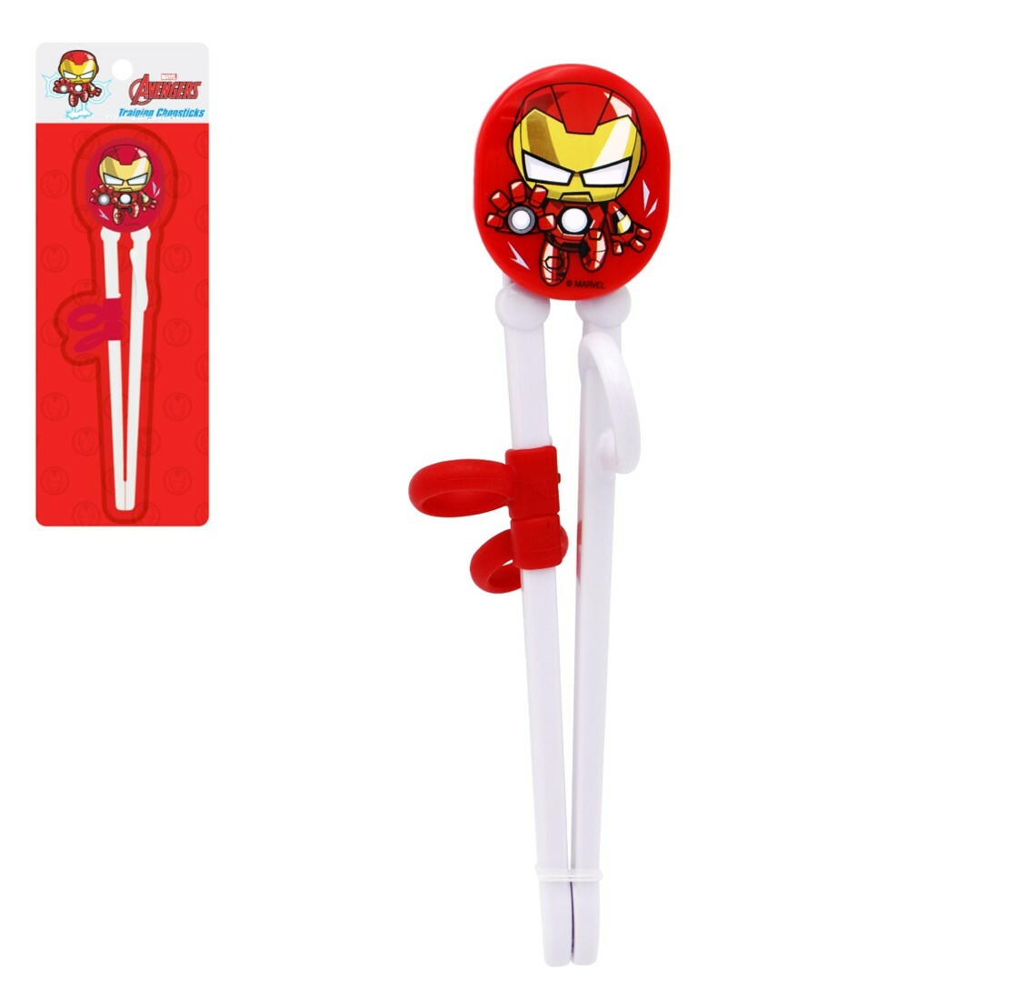 Marvel |3D幼兒學習筷子|鐵甲奇俠 (三階段合一)