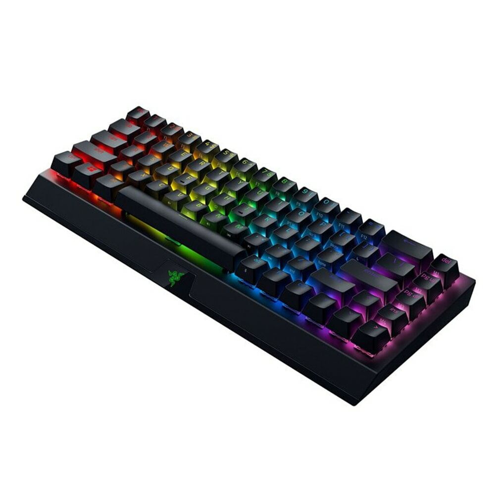 RAZER 雷蛇】BlackWidow V3 Mini 黑寡婦蜘幻彩版鍵盤無線65% 電競鍵盤英文