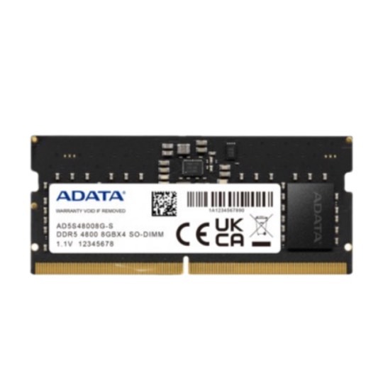 ADATA 威剛 DDR5 4800 8GB / 16GB RAM 筆記型電腦記憶體 AD5S4800